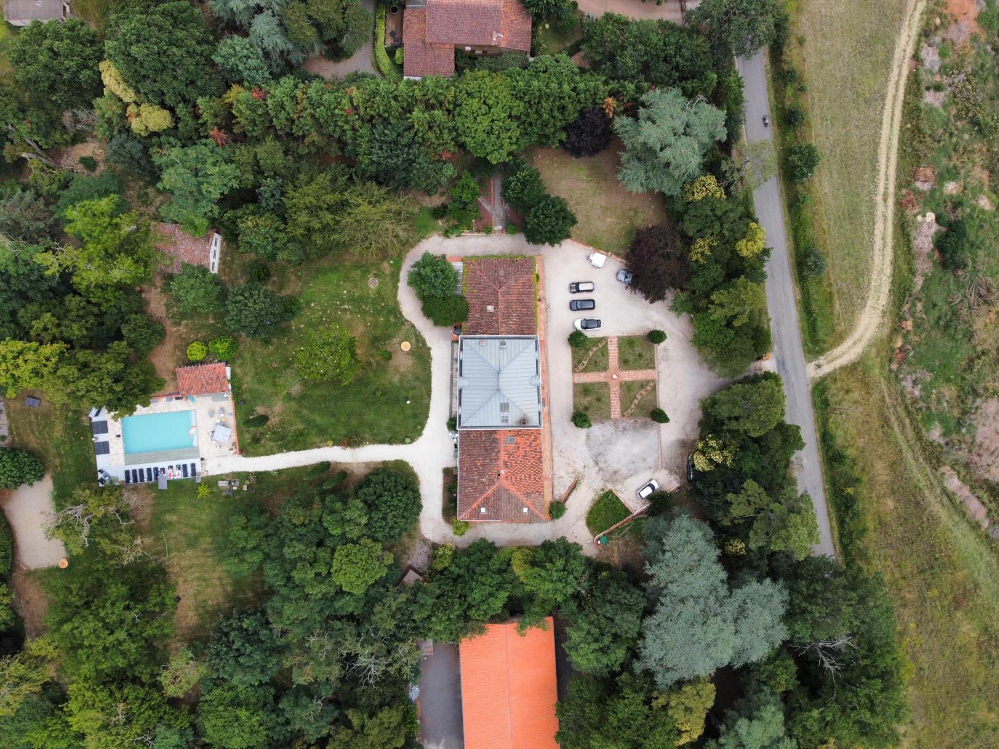 Chateau Lamothe Baziege Buitenkant foto