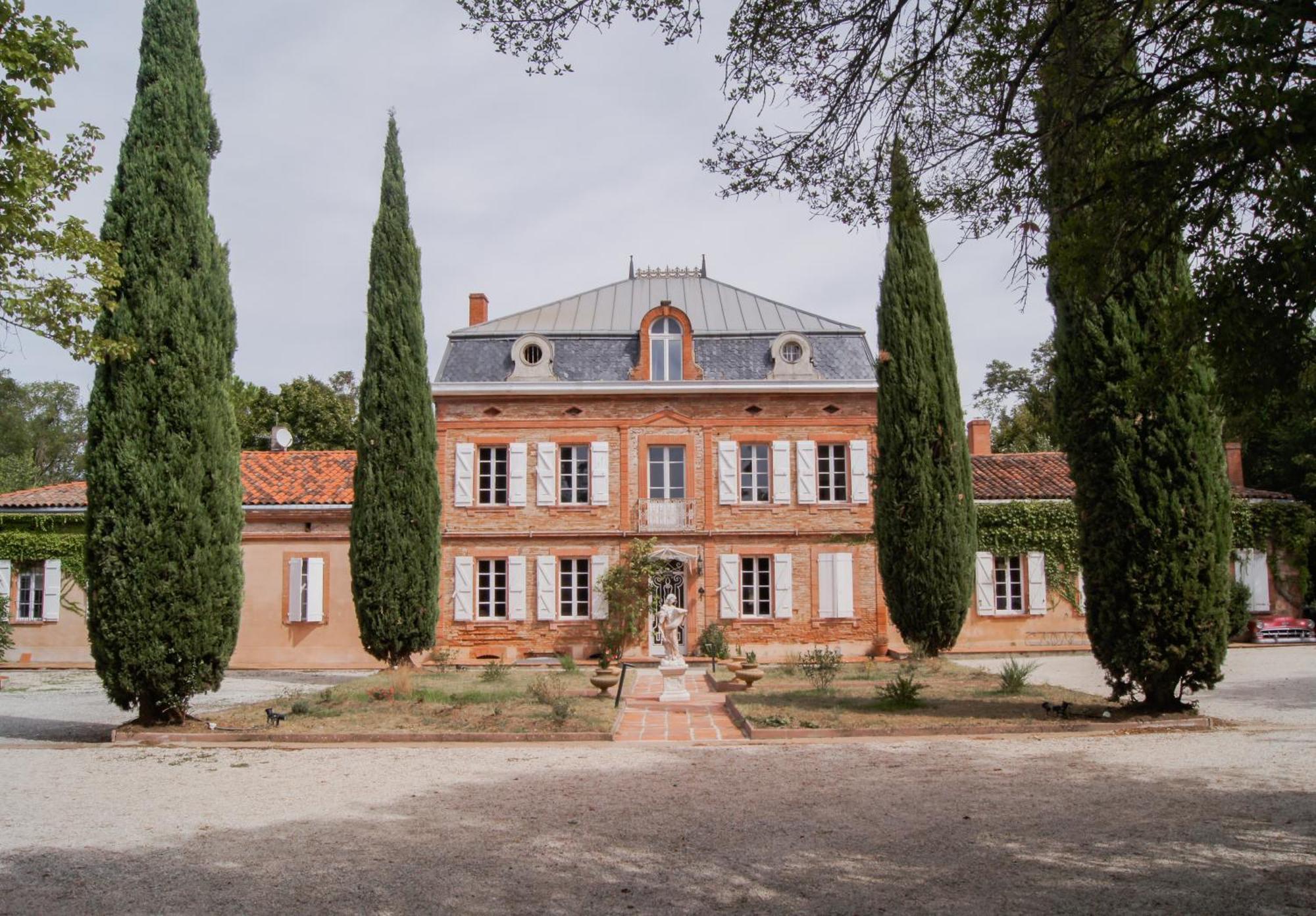 Chateau Lamothe Baziege Buitenkant foto